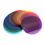 GODOX V-11C - Kit de 30 filtres gélatine colorés : filtre monte sur flash