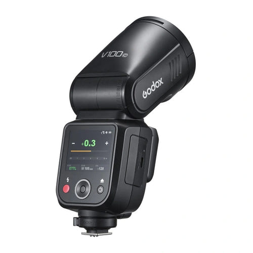 Godox V100 Canon - flash TTL 100 Ws à tête ronde - visuel 2