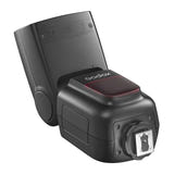 GODOX V850III - Flash cobra rechargeable pour studio et reportage : chargeur câbles