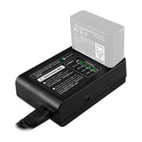 GODOX VC18 - Chargeur pour batteries lithium-ion : connectique
