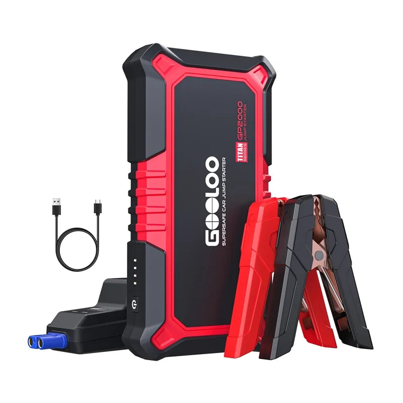 Gooloo GP2000 - Démarreur de batterie 37 Wh, 2000 A - visuel 1