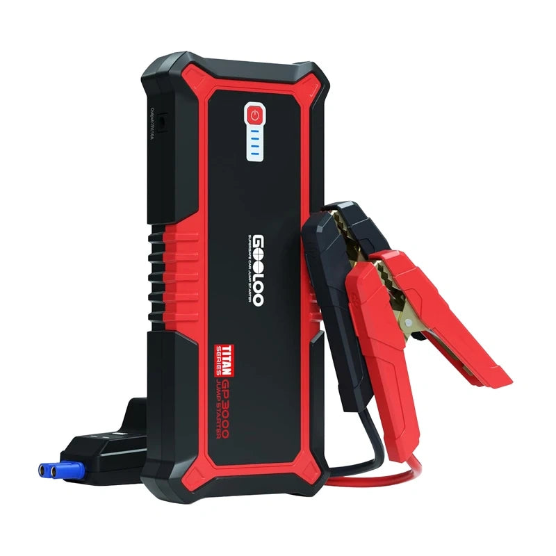 Gooloo GP3000 - Démarreur de batterie 12 V, 600 A et 59,2 Wh - visuel 1
