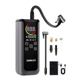 Gooloo GT160 - Compresseur portable double cylindre 160 PSI : écran LED et embouts