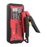 Gooloo GT4000 - Démarreur de batterie 12 V, 800 A, écran 3,2 pouces : coffret câbles et chargeur voiture