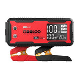 Gooloo GT4000 - Démarreur de batterie 12 V, 800 A, écran 3,2 pouces : LED 32 pouces du booster