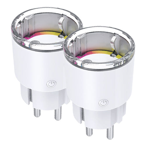 Gosund EP2-Z - Lot de 2 prises connectées Zigbee 10 A : ep2z lot 2 prises zigbee