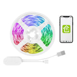 Gosund SL1 - ruban LED RGB connecté 2,8 m avec micro musical : bandeau LED sl1 bobine