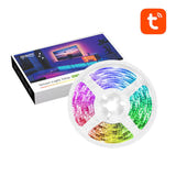 Gosund SL1 - ruban LED RGB connecté Wi-Fi 2,8 m : derrière télé