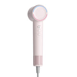 Gosund SuperWind HD21 - Sèche-cheveux ionique avec anneau soin (rose) : profil