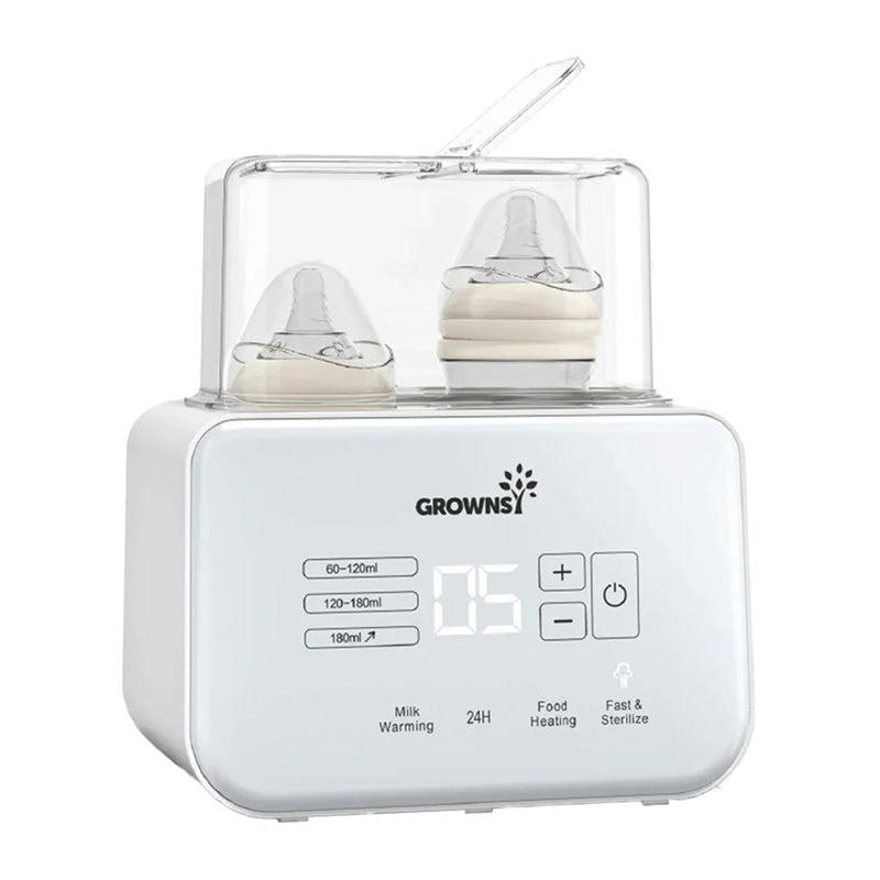 Grownsy W3 - Chauffe-biberon multifonction 8 en 1 (blanc) - visuel 1