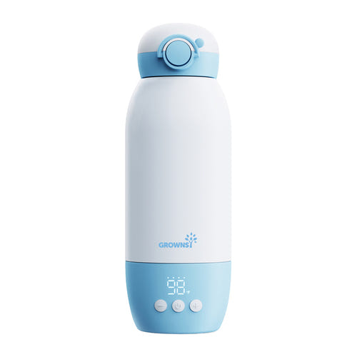 Grownsy T6 - Chauffe-lait portable sur batterie, 600 ml : inox t6