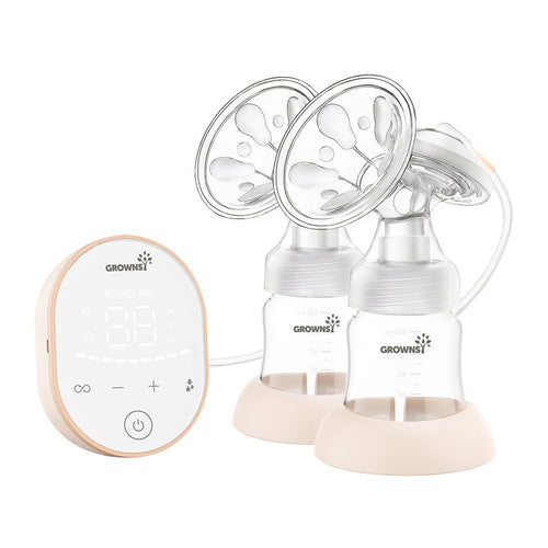 Grownsy EBP02 - Tire-lait électrique double, 9 niveaux (rose) - visuel 1