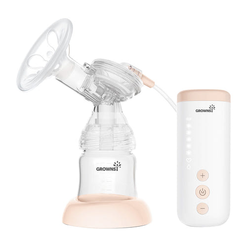 Grownsy EBP08 - Tire-lait électrique simple, 5 niveaux (rose)