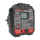 Habotest HT106D - testeur de prise de courant à écran LCD : voyants LED