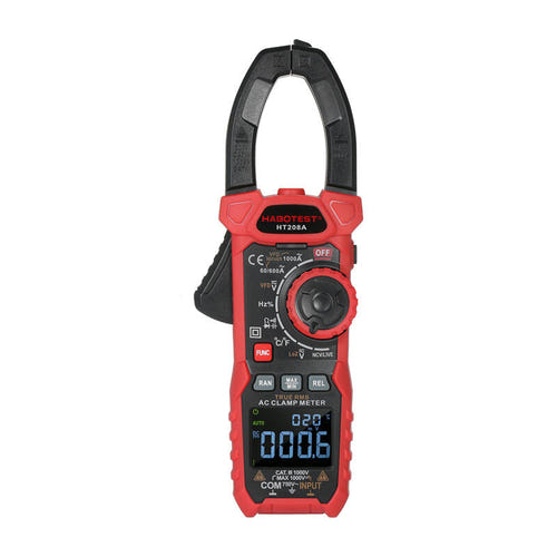 Habotest HT208D - Pince ampèremétrique AC/DC 1000 A True RMS (vue 1)