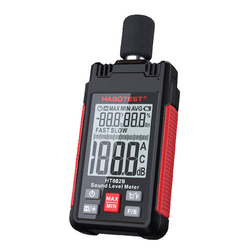 Habotest HT602B - sonomètre numérique 30-130 dB à écran couleur
