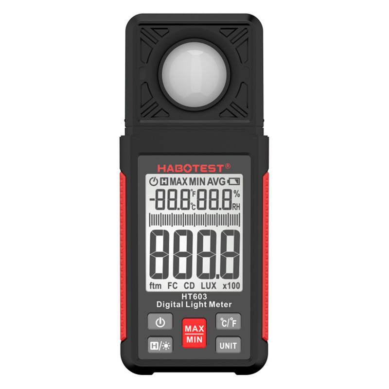 Habotest HT603 - luxmètre numérique à sonde rotative - visuel 1