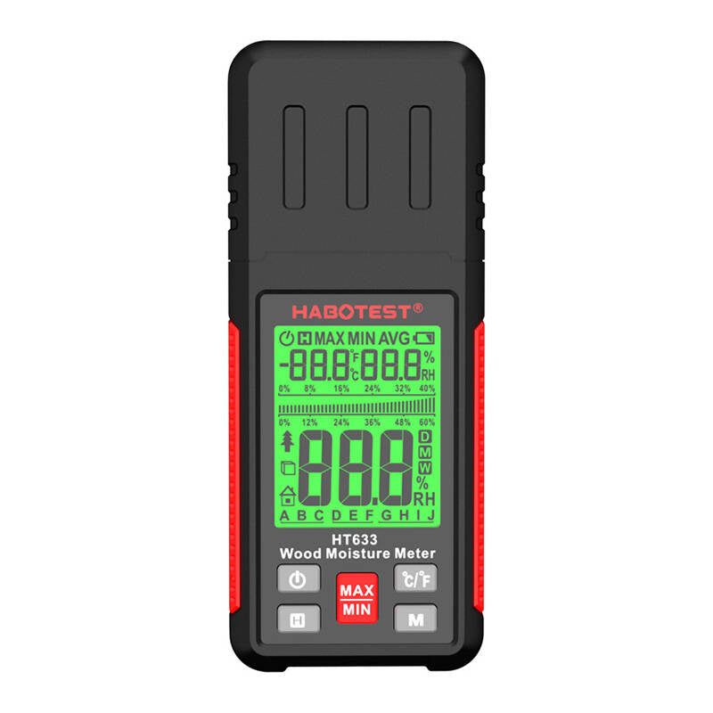 Habotest HT633 - humidimètre à pointes pour bois et matériaux - visuel 1