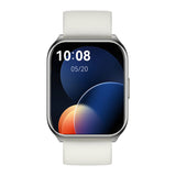 Haylou LS02 Pro - Montre connectée 1,85 pouce IP68 (argent) : boîtier métal mat