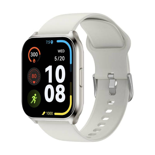 Haylou LS02 Pro - Montre connectée 1,85 pouce IP68 (argent) : écran 1,85 pouce