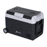 Hcalory D55M+ - Réfrigérateur de voiture 55 L à compresseur, double zone et Bluetooth
