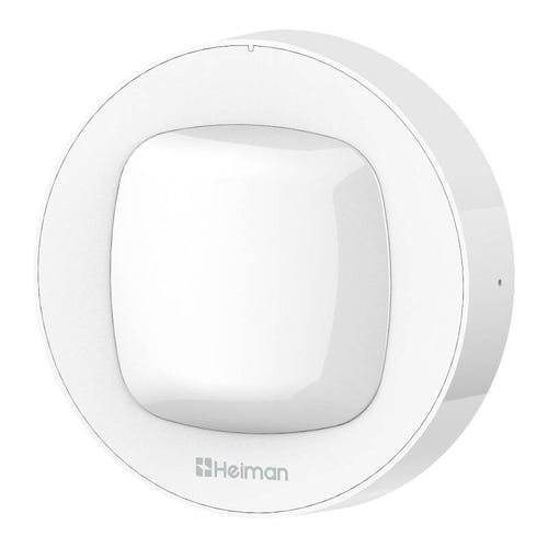 Heiman WS3MS - Détecteur de mouvement Wi-Fi Tuya, 9 m et 90 degrés