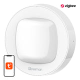Heiman WS3MS - Détecteur de mouvement Wi-Fi Tuya, 9 m et 90 degrés : application mobile tuya
