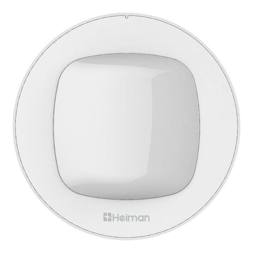 Heiman WS3MS - Détecteur de mouvement Wi-Fi Tuya, 9 m et 90 degrés : boîtier vue de face