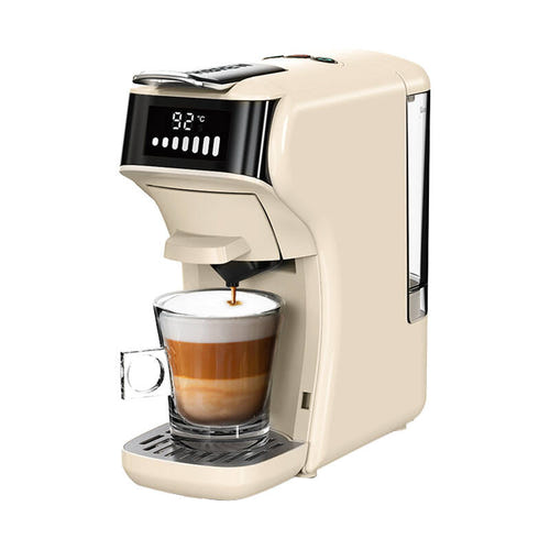 HiBREW H1B - Machine à café à capsules 5-en-1, 20 bars (beige)