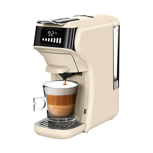 HiBREW H1B - Machine à café à capsules 5-en-1, 20 bars (beige)