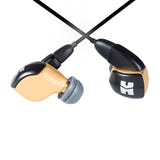 HiFiMAN RE2000 Pro Gold - Écouteurs intra-auriculaires filaires haut de gamme : coque laiton plaque or