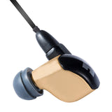 HiFiMAN RE2000 Pro Gold - Écouteurs intra-auriculaires filaires haut de gamme : étui de transport et embouts