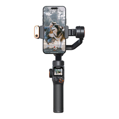 HOHEM iSteady M7 - Stabilisateur pour smartphone avec écran tactile amovible : module ai tracker