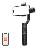 HOHEM iSteady Mobile+ Kit - Stabilisateur pour smartphone avec lampe LED amovible : sacoche