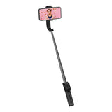 HOHEM iSteady Q - Stabilisateur pour smartphone avec perche 50 cm et télécommande : housse transport