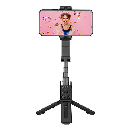 HOHEM iSteady Q - Stabilisateur pour smartphone avec perche 50 cm et télécommande