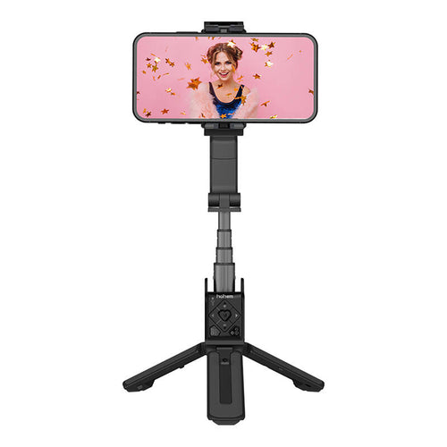 HOHEM iSteady Q - Stabilisateur pour smartphone avec perche 50 cm et télécommande