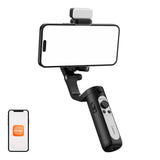 HOHEM iSteady XE Kit - Stabilisateur pour smartphone avec lampe aimantée : housse transport
