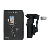 HOHEM iSteady V3 Ultra noir - Stabilisateur pour smartphone avec suivi IA : ensemble