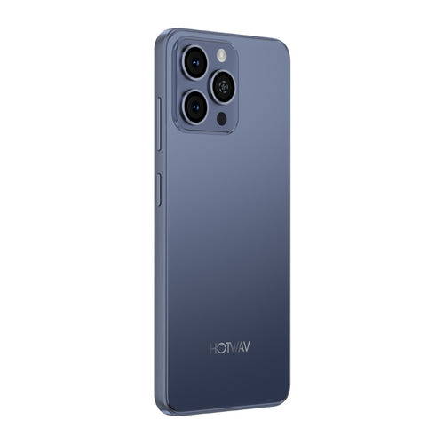 HOTWAV A16 Pro Max - Smartphone 6,75 pouces 120 Hz, 5160 mAh (noir) : dos sobre