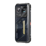 HOTWAV Hyper 7S - Smartphone durci 5G 10 800 mAh, lampe 280 lumens (jaune) : dos brillant