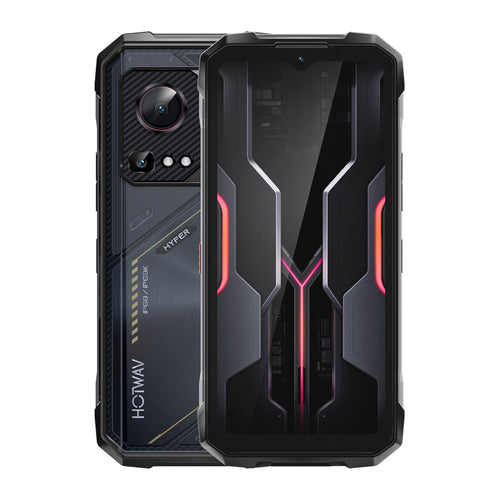 HOTWAV Hyper 7S - Smartphone durci 5G 10 800 mAh, lampe 280 lumens (jaune)