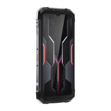 HOTWAV Hyper 7S - Smartphone durci 5G 10 800 mAh, lampe 280 lumens (noir) : cadre aluminium