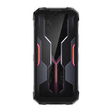 HOTWAV Hyper 7S - Smartphone durci 5G 10 800 mAh, lampe 280 lumens (noir) : rétroéclairage RVB