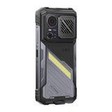 HOTWAV Hyper 8 Pro - Smartphone durci 5G 12+512 Go, 12 000 mAh (gris) : dos métal