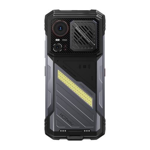 HOTWAV Hyper 8 Pro - Smartphone durci 5G 12+512 Go, 12 000 mAh (gris) : écran 6,78 pouces