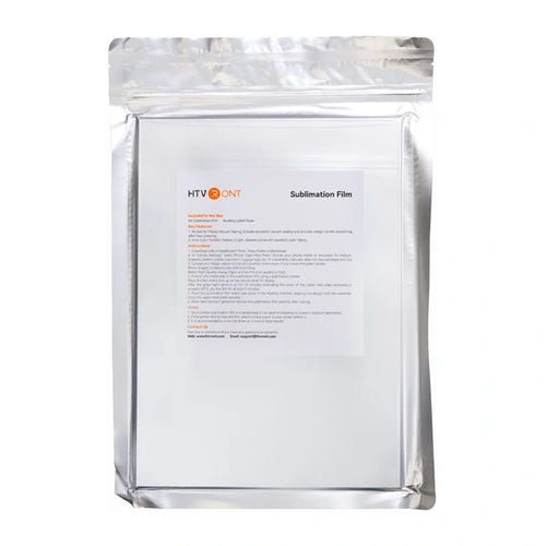 HTVRONT Film de sublimation A4 transparent - 20 feuilles 21 x 29,72 cm : jeu 20 feuilles