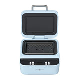 HTVRONT H17 - Presse à chaud pour coques de téléphone personnalisées : vue fermée