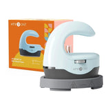 HTVRONT HPM02 Mini4 - Mini presse à chaud portable, bleu clair : poignée ergonomique