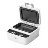 HTVRONT H17 - Presse à chaud pour coques de téléphone, blanche : chambre mise sous vide ouverte
